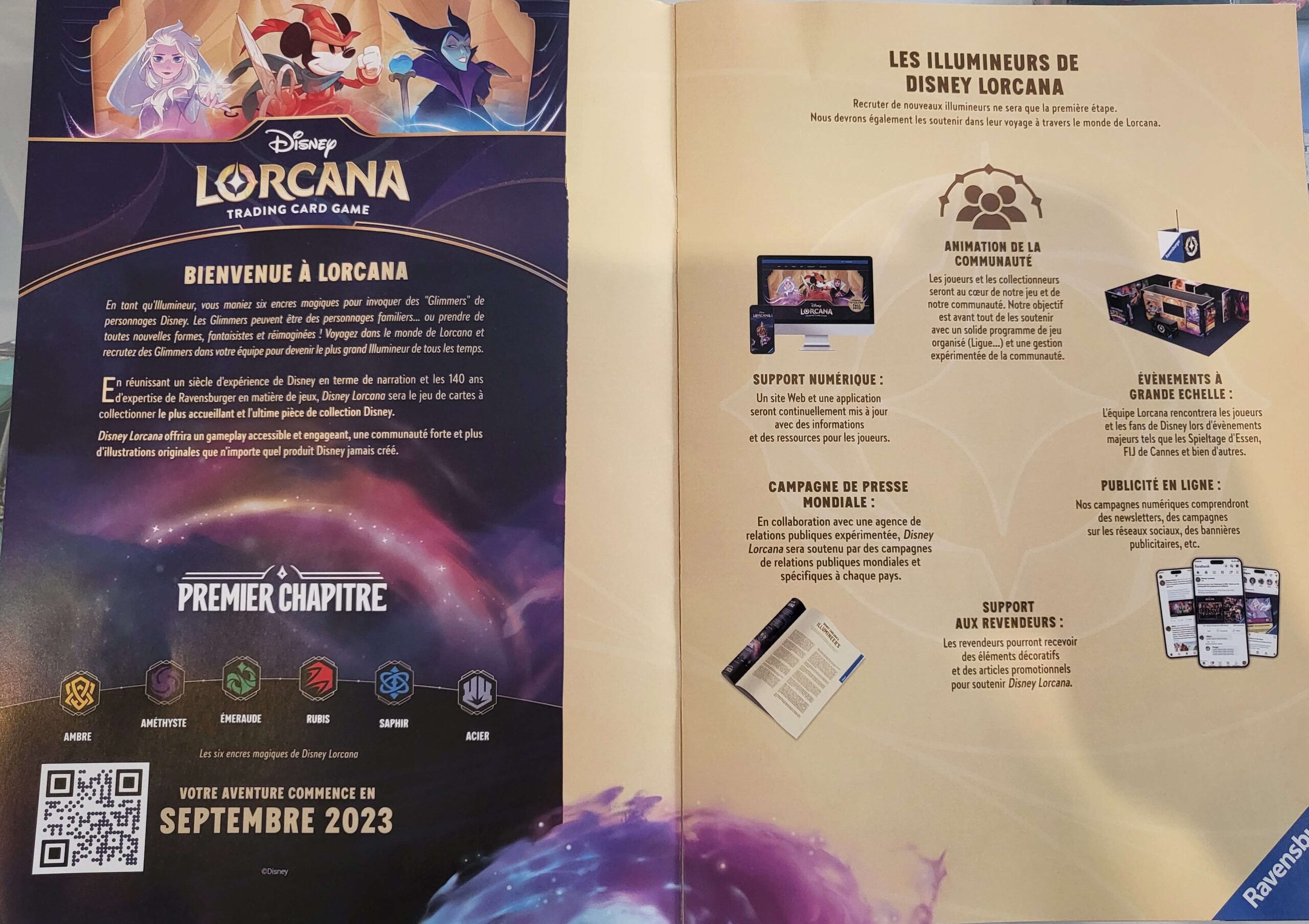Coffret Disney Lorcana : Le Trésor des Illumineurs - Disney FR